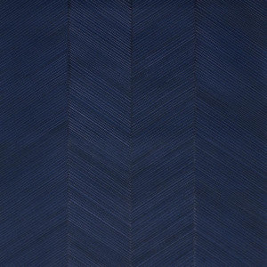 Chevron Texture Midnight Blue 5005654 by Schumacher Wallpaper