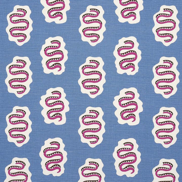 Elsa Lapis 180863 by Schumacher Fabric Regine 12.25" - Fabric Carolina -