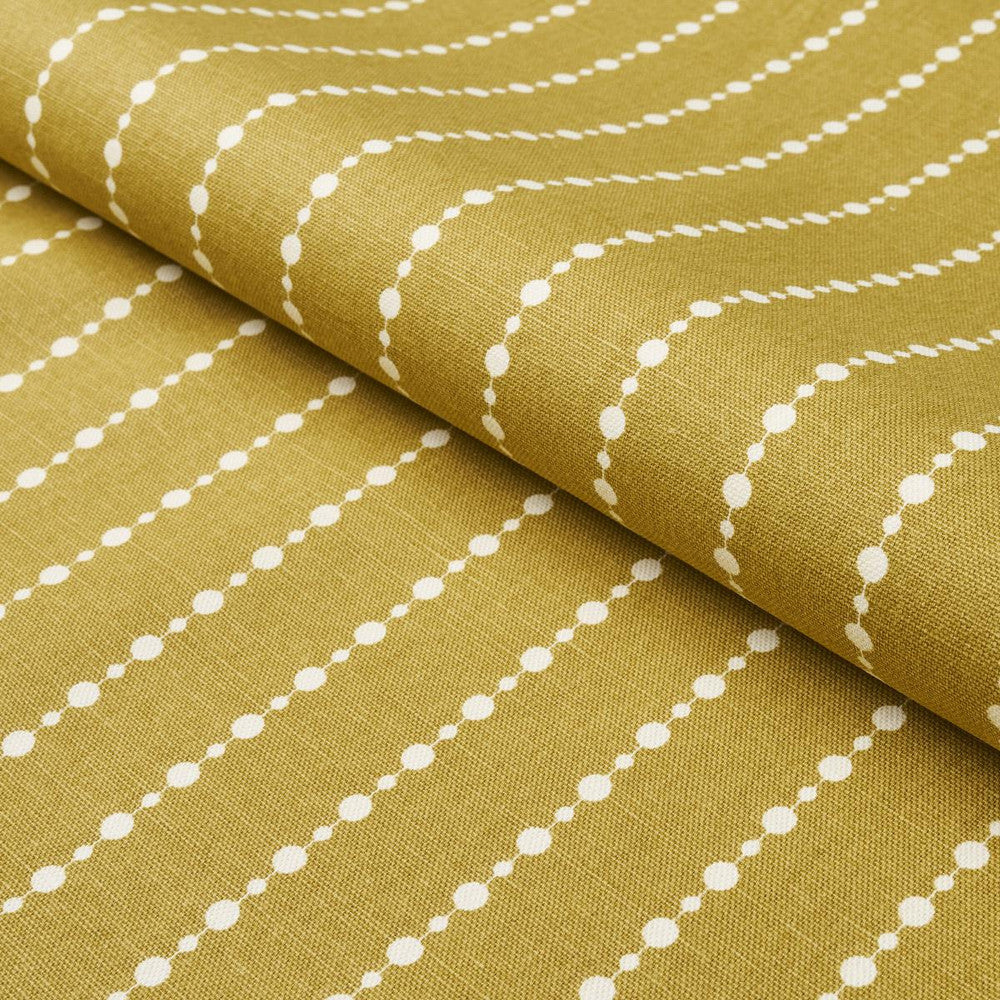 Beaded Stripe Straw 181431 by Schumacher Fabric Neisha Crosland 1.0" - Fabric Carolina -