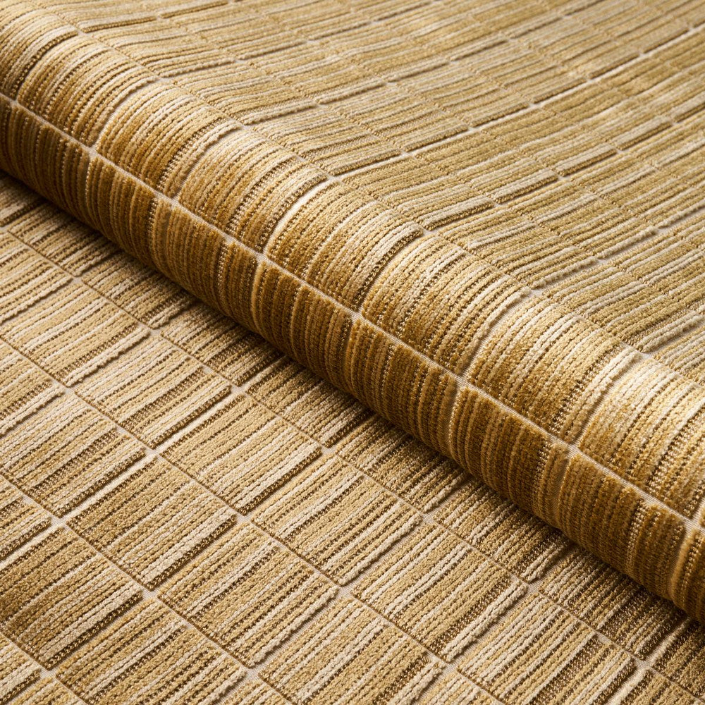 Corneille Velvet Copper 79632 by Schumacher Fabric Cut & Patterned Velvets 6.88" - Fabric Carolina -