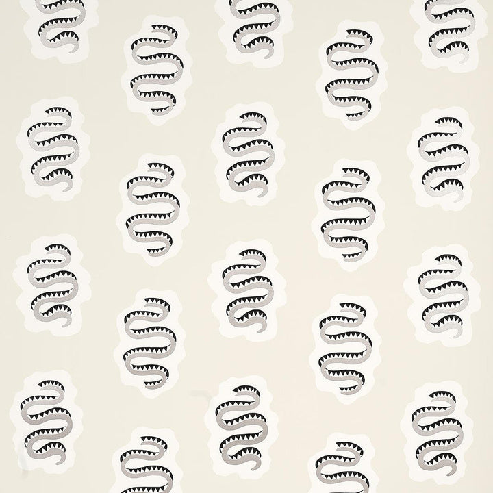 Elsa Sandstone 5014811 by Schumacher Designer Wallpaper Regine 12.62" - Swanky Fabrics -
