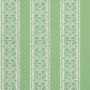 Jasmine Leaf Green 5014341 by Schumacher Wallpaper