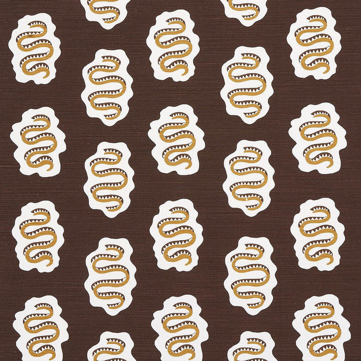 Elsa Amber 180860 by Schumacher Designer Fabric Regine 12.25" - Swanky Fabrics -