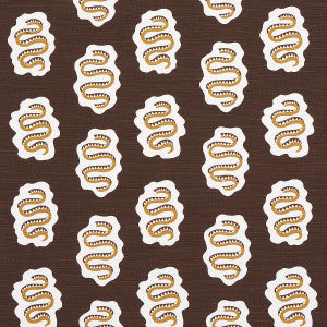 Elsa Amber 180860 by Schumacher Fabric