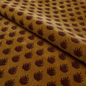 Coronation Velvet Bronze 82980 by Schumacher Fabric