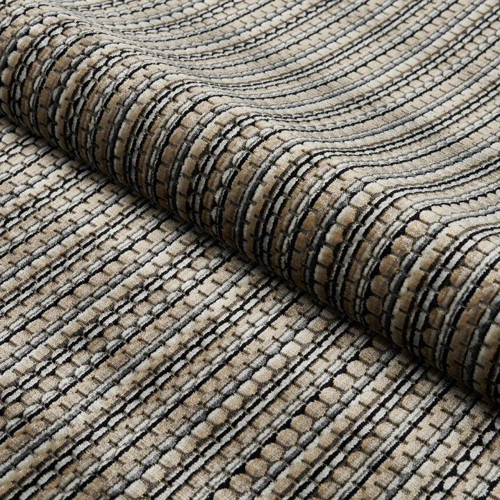 Downtown Velvet Pebble 66916 by Schumacher Fabric Cut & Patterned Velvets 9.0" - Fabric Carolina -