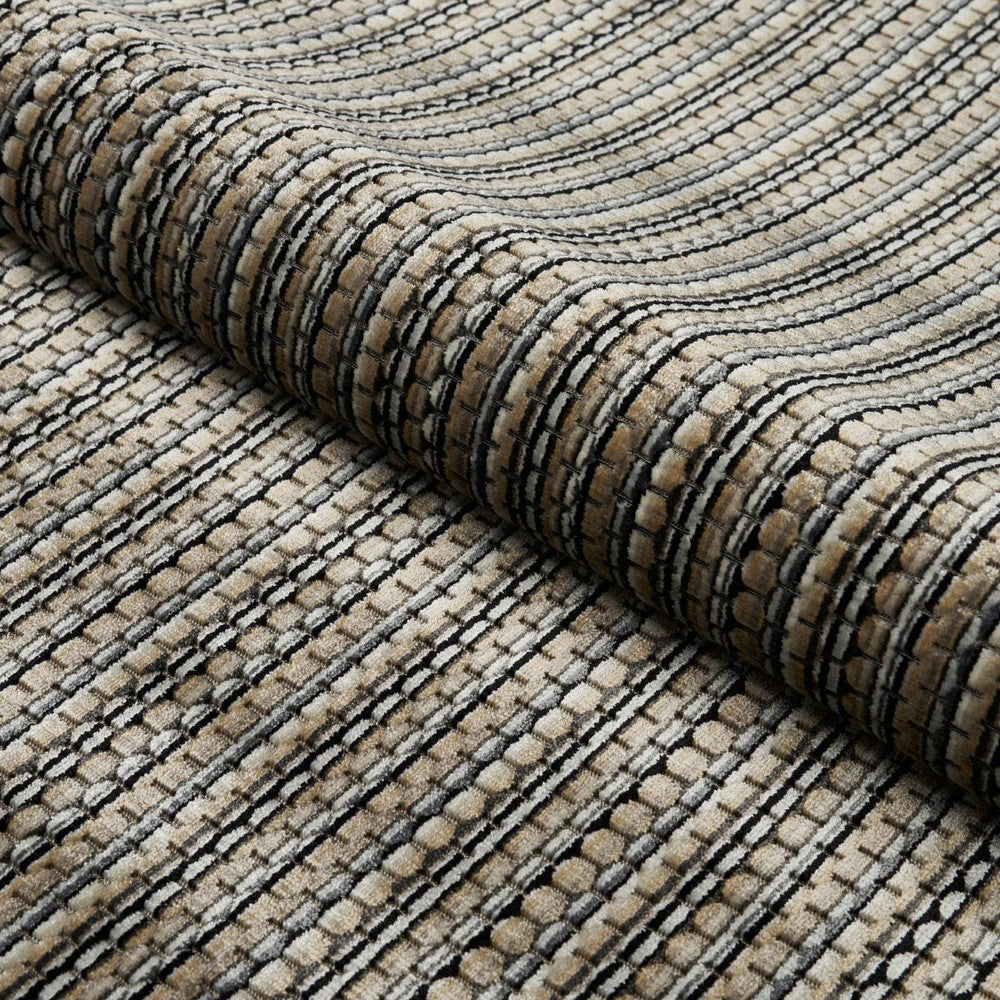 Downtown Velvet Pebble 66916 by Schumacher Designer Fabric Cut & Patterned Velvets 9.0" - Swanky Fabrics -