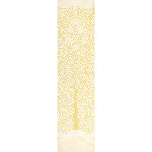 Kayon Sisal Panel Soft Yellow 5013722 by Schumacher Wallpaper