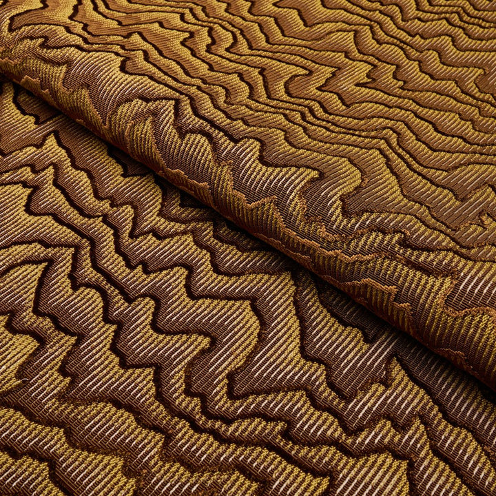 Zambezi Velvet Bronze 83020 by Schumacher Fabric Cut & Patterned Velvets 13.25" - Fabric Carolina -