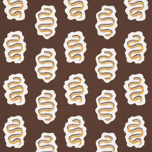 Elsa Amber 5014812 by Schumacher Wallpaper