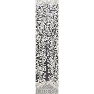 Kayon Sisal Panel Black 5013723 by Schumacher Wallpaper
