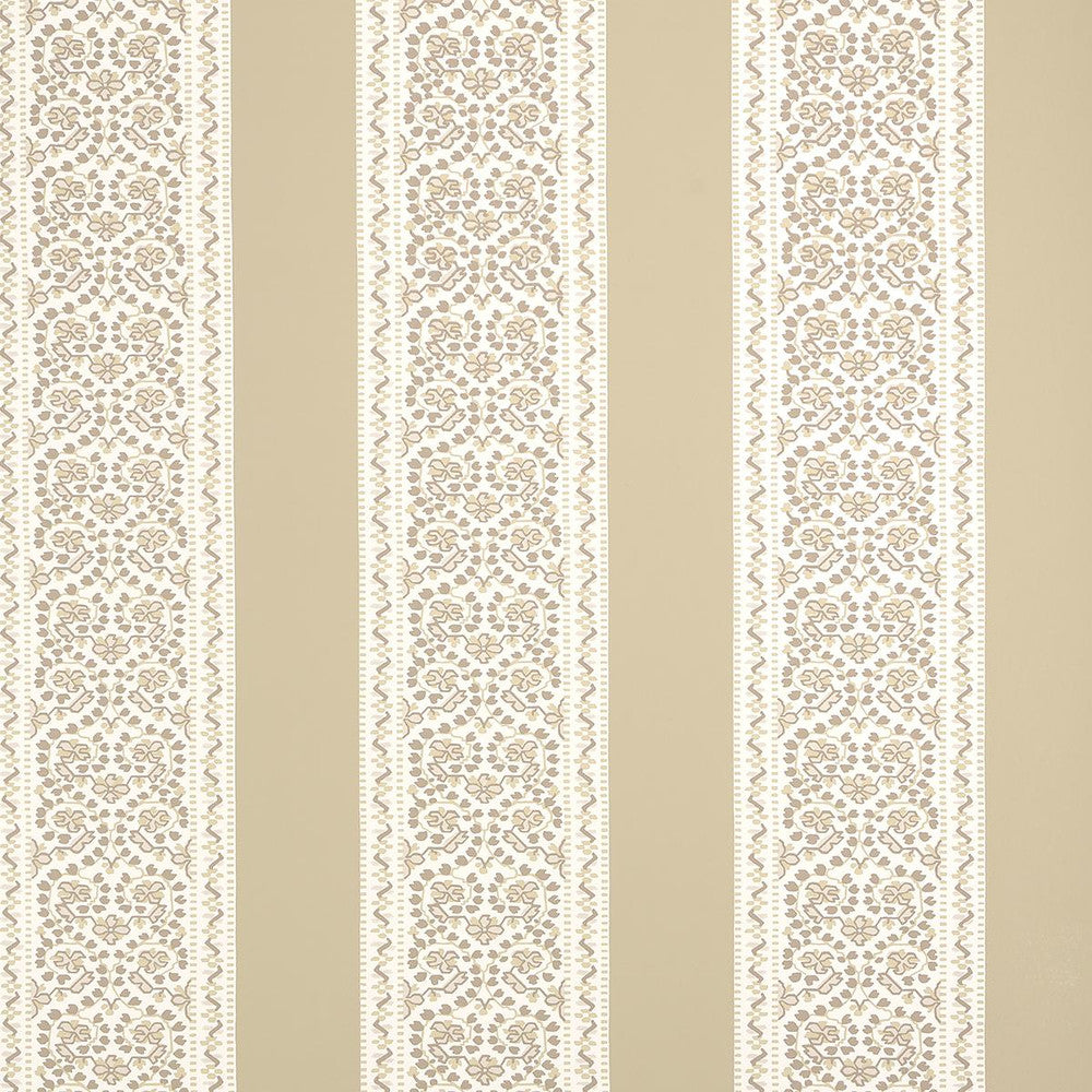 Jasmine Neutral 5014342 by Schumacher Wallpaper Moon River 27.0" - Fabric Carolina -