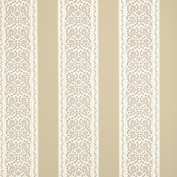 Jasmine Neutral 5014342 by Schumacher Wallpaper Moon River 27.0" - Fabric Carolina -
