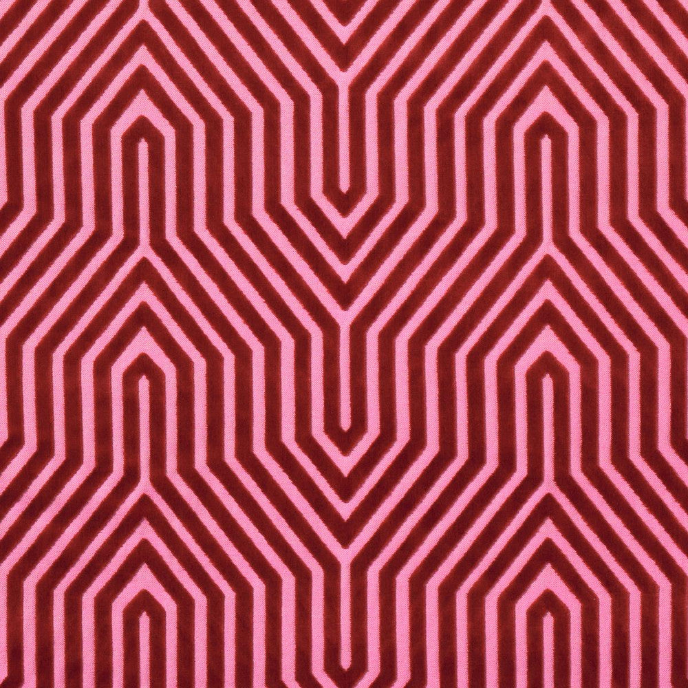 Vanderbilt Velvet Fuchsia 83001 by Schumacher Fabric Cut & Patterned Velvets 13.88" - Fabric Carolina -