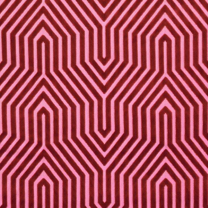 Vanderbilt Velvet Fuchsia 83001 by Schumacher Fabric Cut & Patterned Velvets 13.88" - Fabric Carolina -