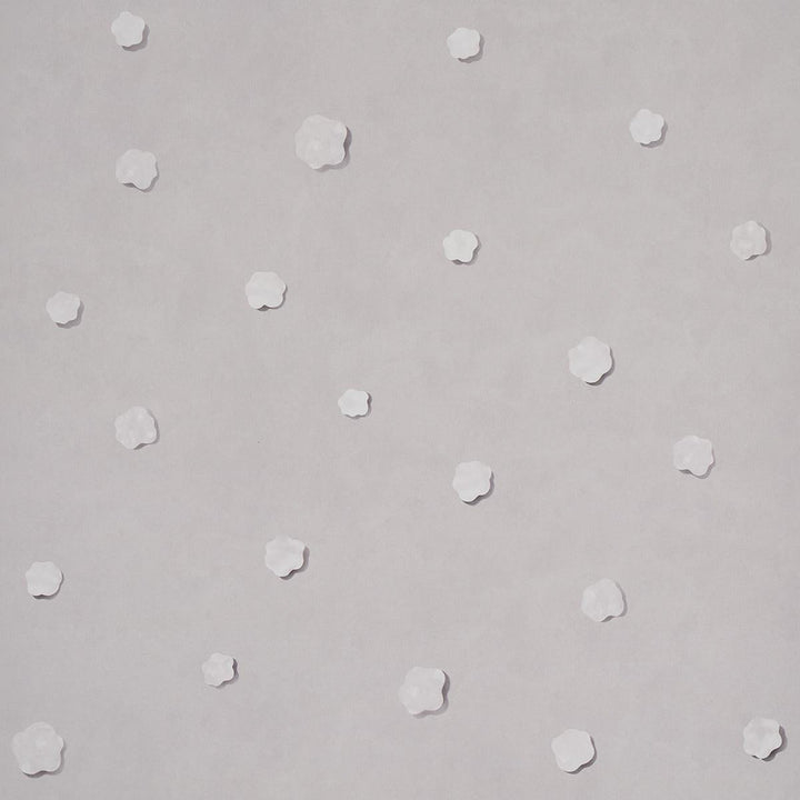 Heavenly Bodies Gray 5015270 by Schumacher Wallpaper Backdrop 27.0" - Fabric Carolina -