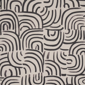 New Beat Carbon 5013695 by Schumacher Wallpaper