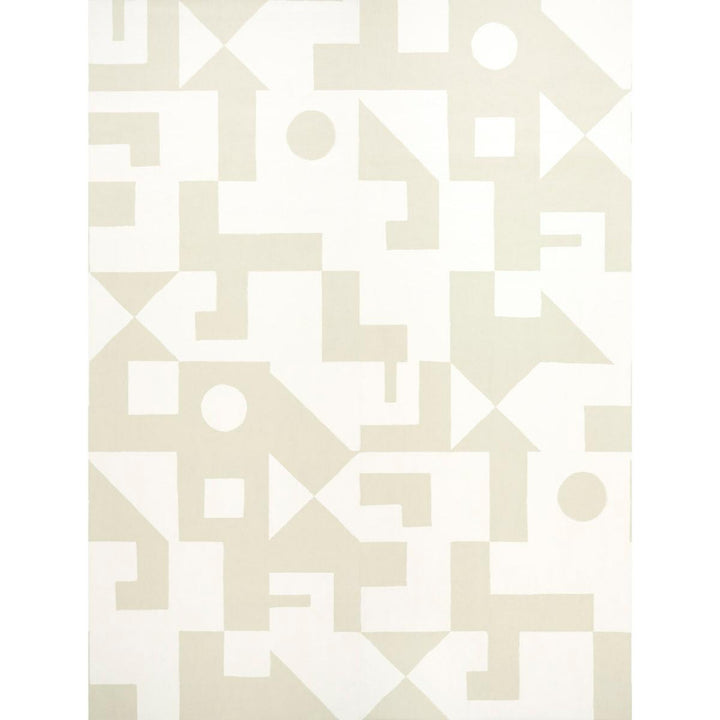 Binary Natural 5009693 by Schumacher Wallpaper Panels 108.0" - Fabric Carolina -