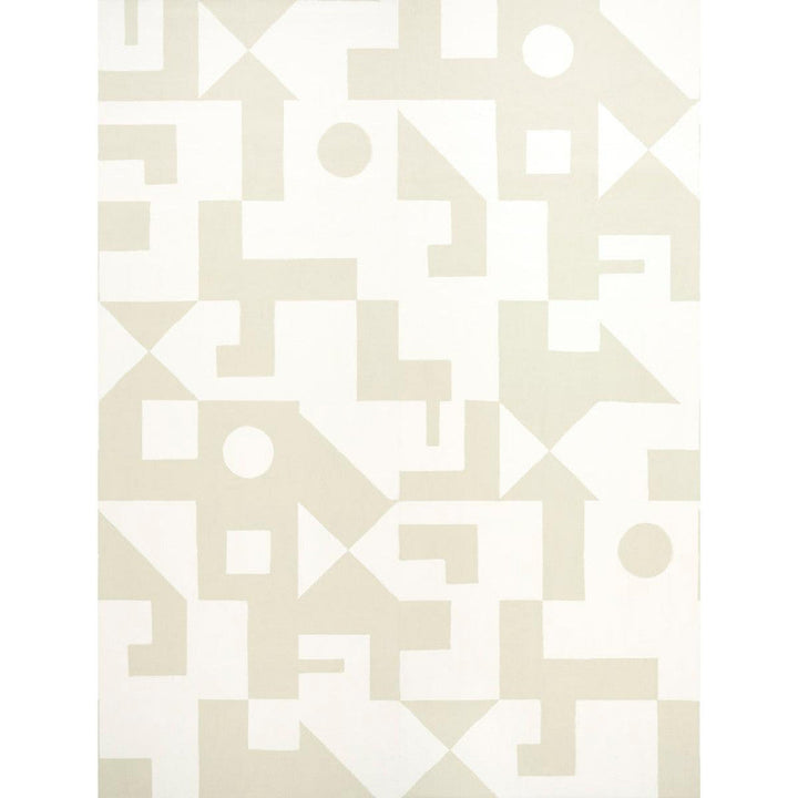 Binary Natural 5009693 by Schumacher Designer Wallpaper Panels 108.0" - Swanky Fabrics -
