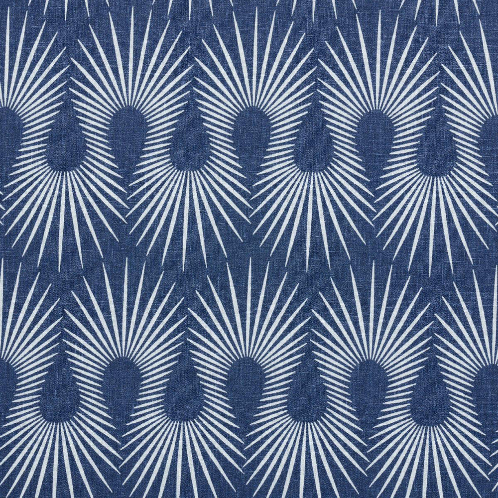 Hedgehog Denim White 181450 by Schumacher Fabric Neisha Crosland 54.0" - Fabric Carolina -