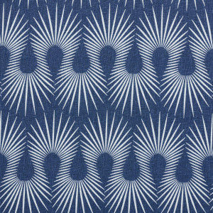 Hedgehog Denim White 181450 by Schumacher Fabric
