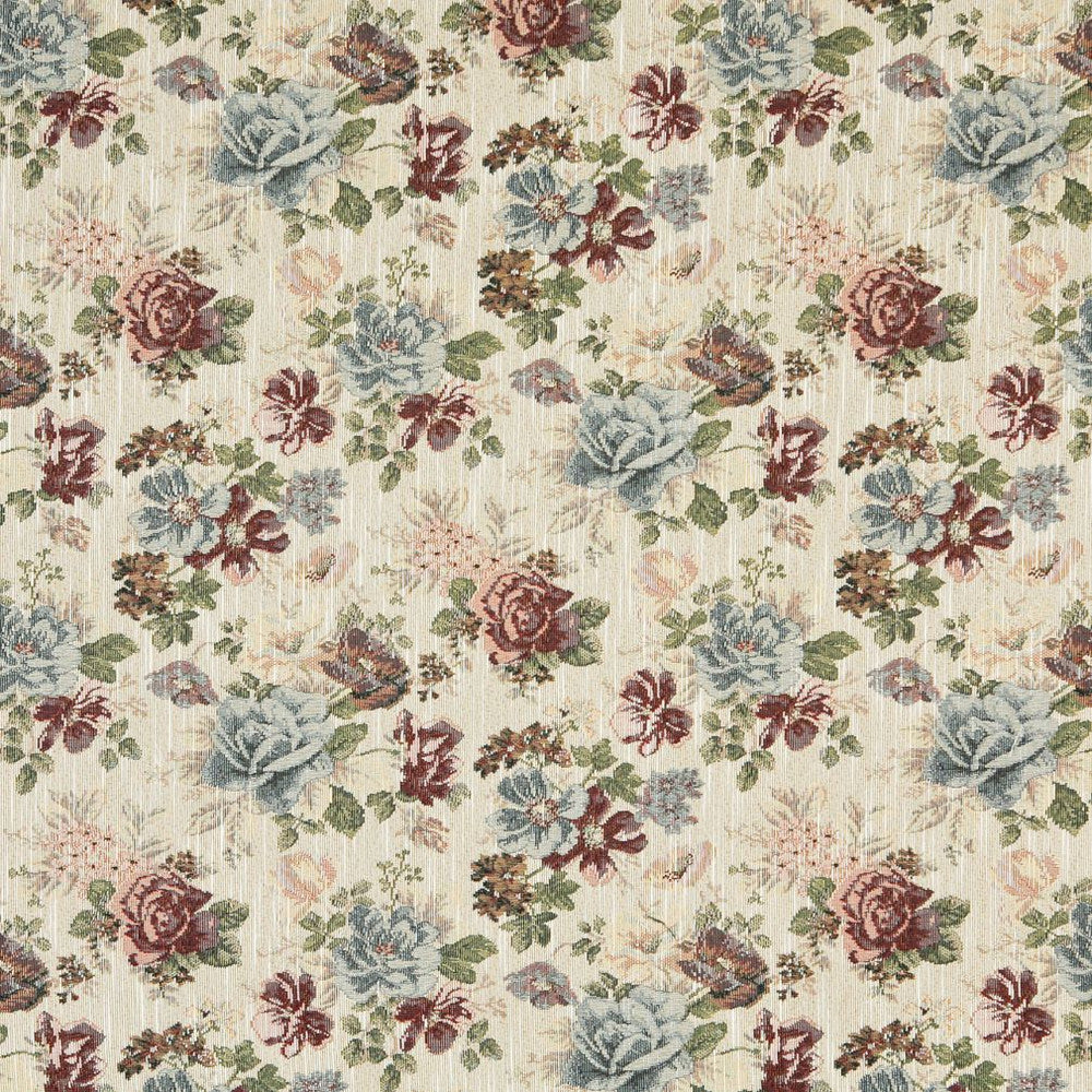 6900 Garden by Charlotte Designer Fabric Glorious Gardens 70% Polyester, 30% Cotton Asia Exceeds 100,000 Wyzenbeek Rubs (Heavy Duty) Horizontal: 17.0" x Vertical: 14.0" 54 Inches - Swanky Fabrics -