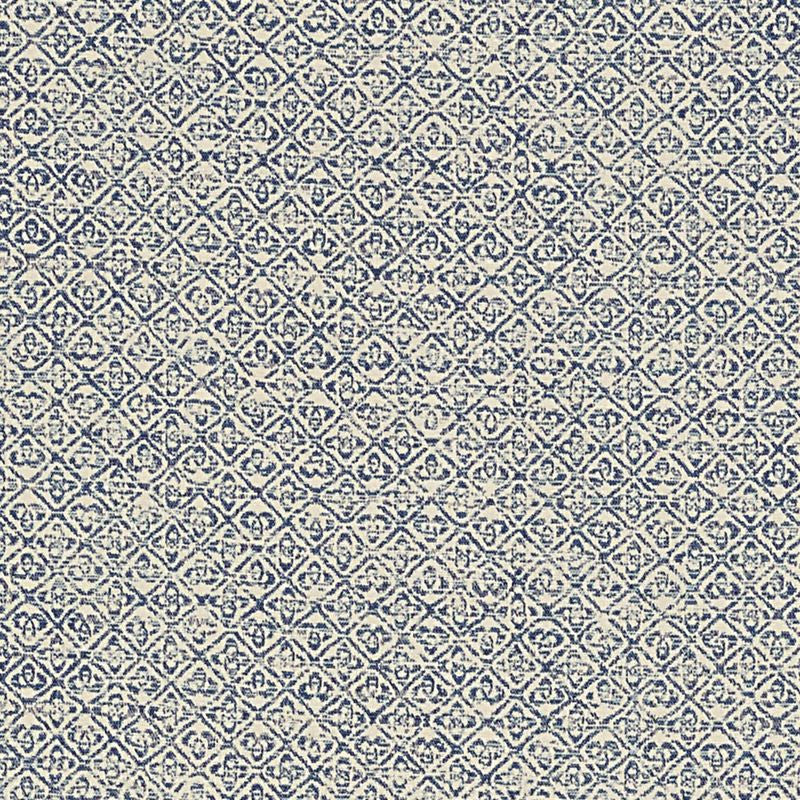 Sarong Weave Indigo 69020 by Schumacher Fabric Steel-Magnolia 100% Solution Wyzenbeek 12,000 Horizontal: 7/8- and Vertical: 3/4- 54 - Fabric Carolina -