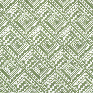 Topsy Turvy Green 181491 by Schumacher Fabric