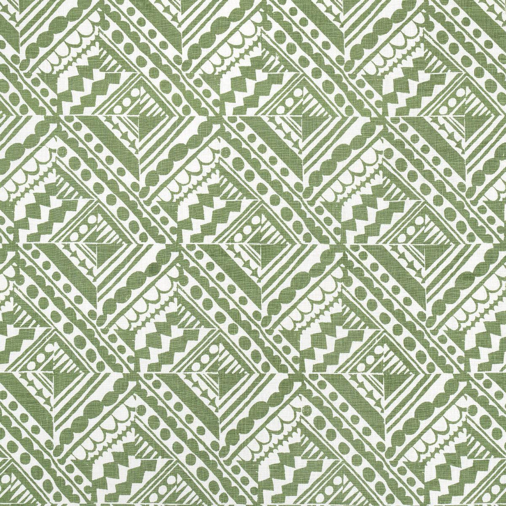 Topsy Turvy Green 181491 by Schumacher Fabric Drusus Tabor 9.0" - Fabric Carolina -