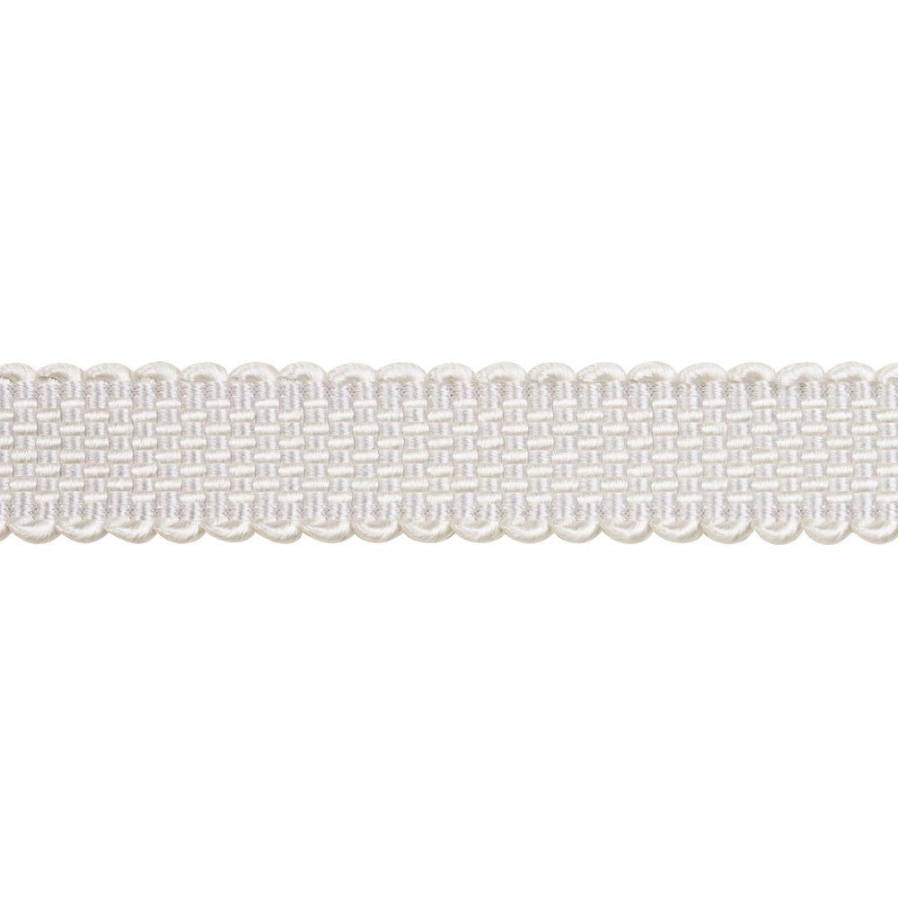 Frances Silk Gimp Grey 83361 by Schumacher Trim Patterson Flynn - Fabric Carolina -