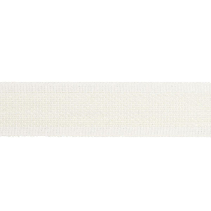 Cardiff Tape Ivory 83380 by Schumacher Trim Patterson Flynn 1.0" - Fabric Carolina -