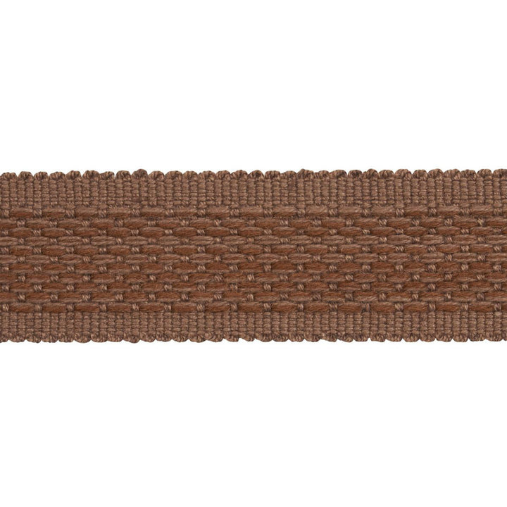 Cardiff Tape Medium Brown 83392 by Schumacher Trim Patterson Flynn 1.0" - Fabric Carolina -