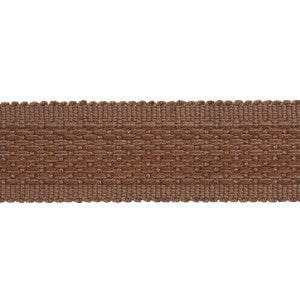 Cardiff Tape Medium Brown 83392 by Schumacher Trim
