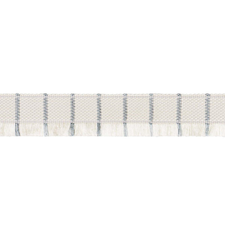 Frances Silk Fringe Mineral 83372 by Schumacher Designer Trim Patterson Flynn - Swanky Fabrics -