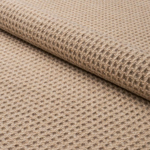 Walden Wool Texture Wheat 82640 by Schumacher Fabric