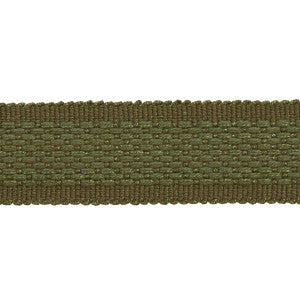 Cardiff Tape Medium Green 83393 by Schumacher Trim