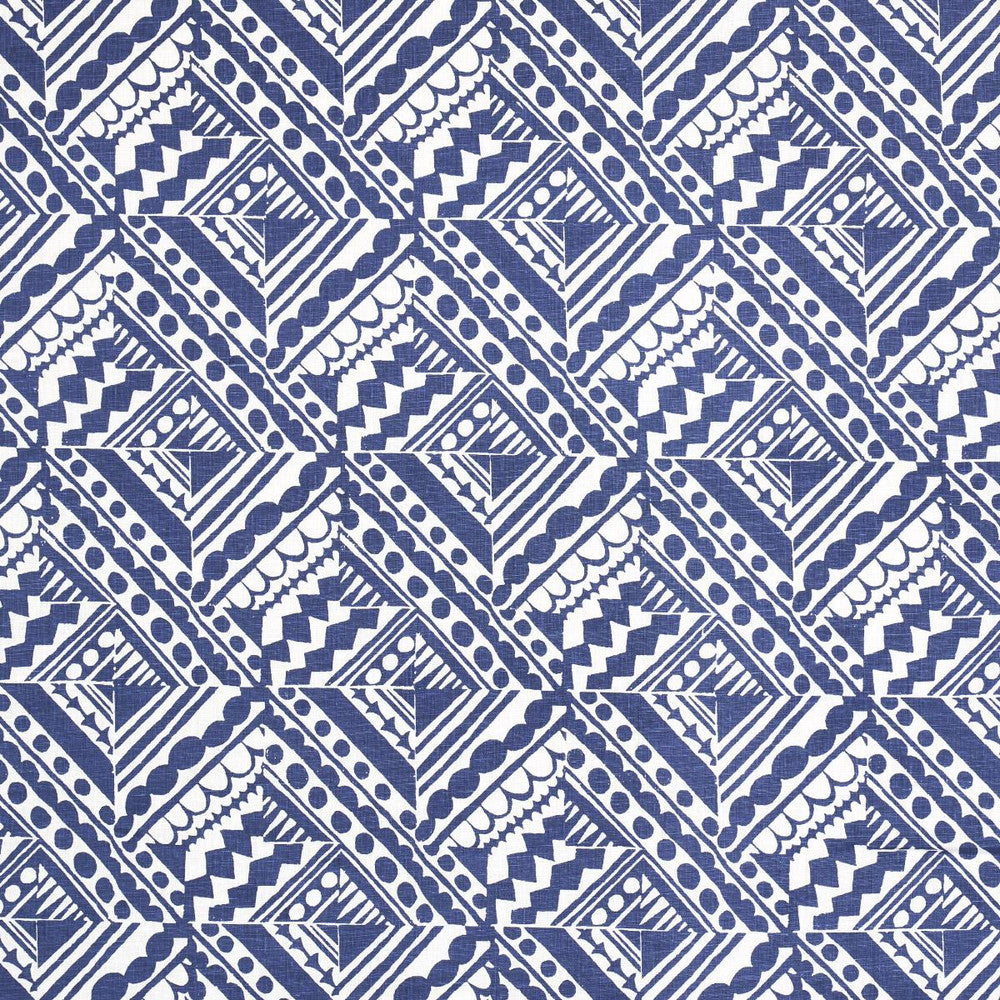 Topsy Turvy Navy 181492 by Schumacher Fabric Drusus Tabor 9.0" - Fabric Carolina -
