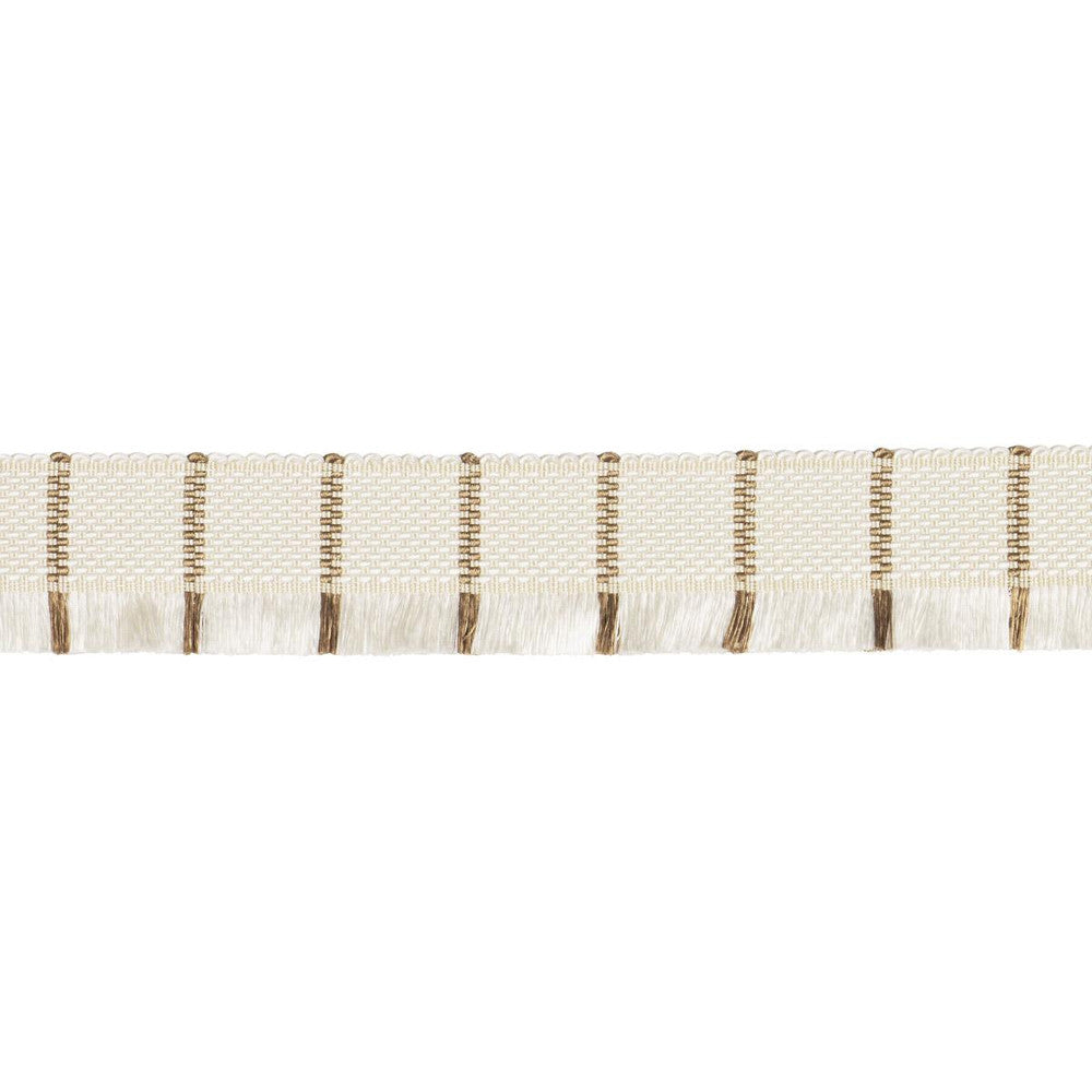 Frances Silk Fringe Gold 83370 by Schumacher Designer Trim Patterson Flynn - Swanky Fabrics -