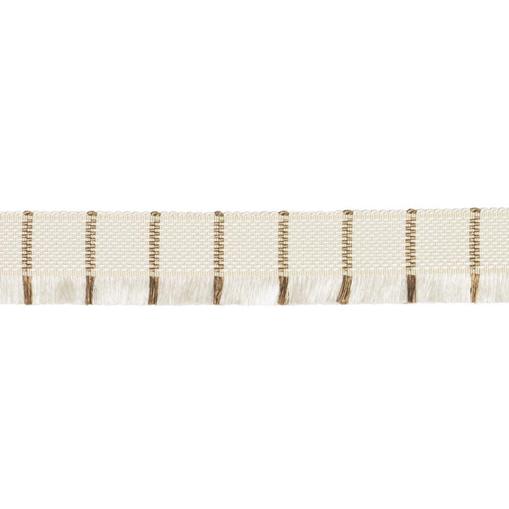 Frances Silk Fringe Gold 83370 by Schumacher Designer Trim Patterson Flynn - Swanky Fabrics -