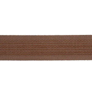 Cardiff Tape Brown 83382 by Schumacher Trim