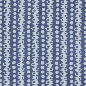 Trickledown Blues 181550 by Schumacher Fabric