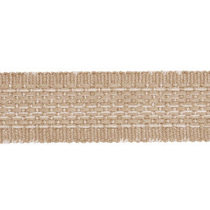 Cardiff Tape Medium Sand 83391 by Schumacher Trim