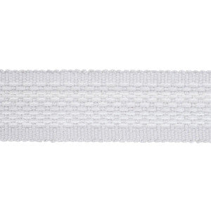 Cardiff Tape Medium Grey 83394 by Schumacher Trim