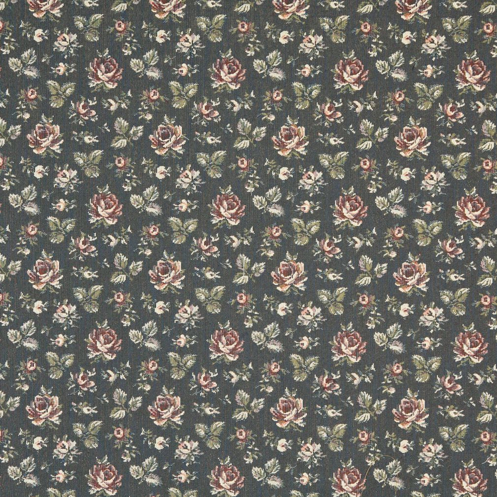 6905 Wedgewood/Bouquet by Charlotte Fabric Glorious Gardens 70% Polyester, 30% Cotton Asia Exceeds 100,000 Wyzenbeek Rubs (Heavy Duty) Horizontal: 6.5" x Vertical: 7.0" 54 Inches - Fabric Carolina -