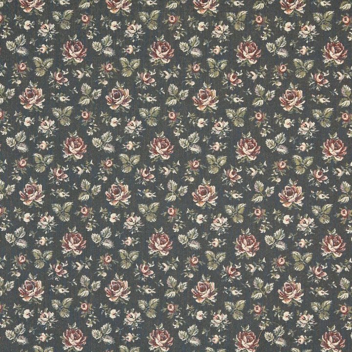 6905 Wedgewood/Bouquet by Charlotte Fabric Glorious Gardens 70% Polyester, 30% Cotton Asia Exceeds 100,000 Wyzenbeek Rubs (Heavy Duty) Horizontal: 6.5" x Vertical: 7.0" 54 Inches - Fabric Carolina -