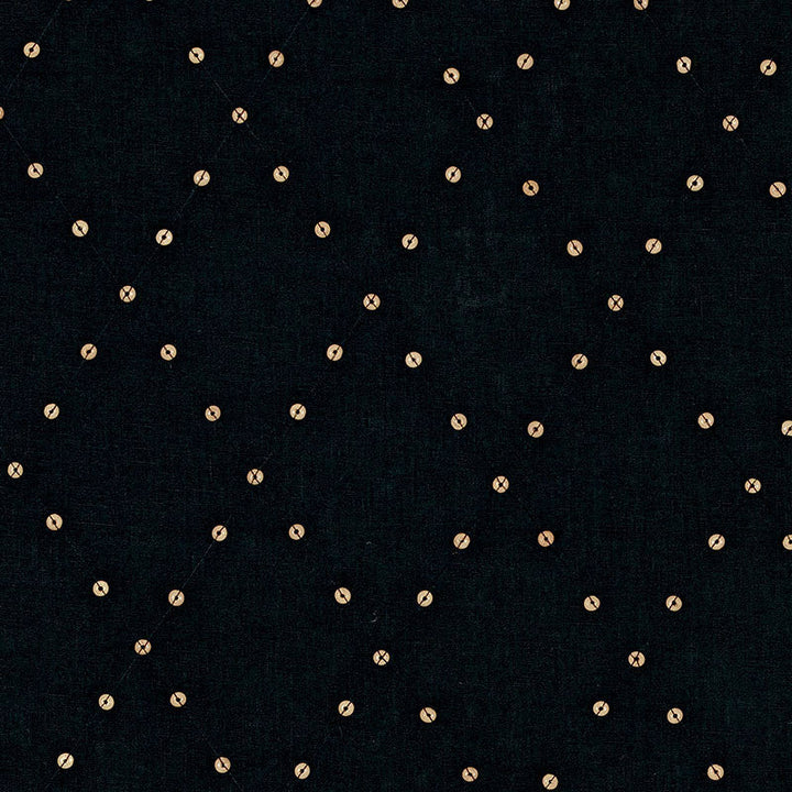 Samoa Diamond Black 69080 by Schumacher Designer Fabric Tribal Chic See Sample INDIA - </p><p>Repeat: Horizontal: 6" (15CM) and Vertical: 8 1/2" (22CM) 53 1/2" (136CM) - Swanky Fabrics -