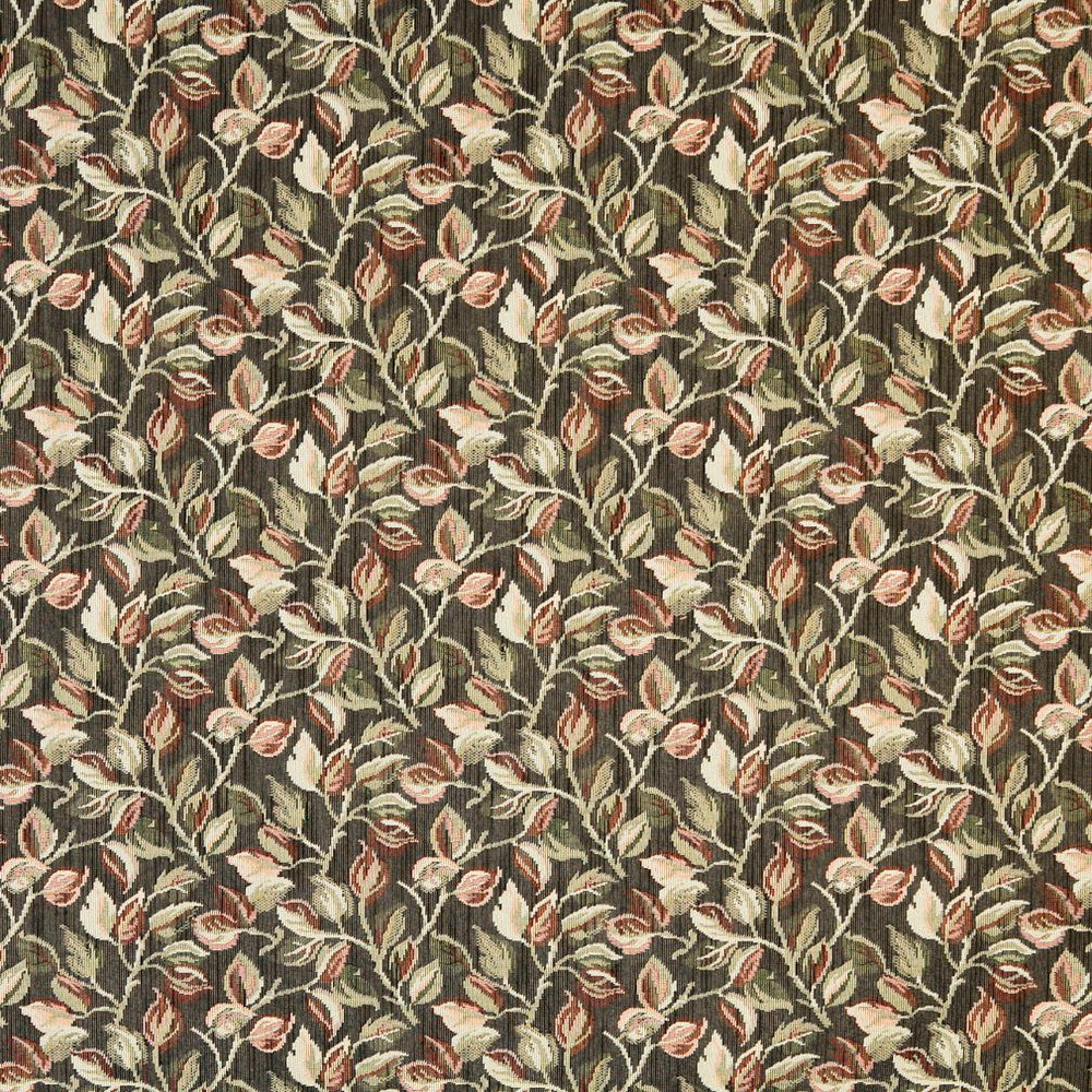 6910 Teak/Petal by Charlotte Fabric Glorious Gardens 70% Polyester, 30% Cotton Asia Exceeds 100,000 Wyzenbeek Rubs (Heavy Duty) Horizontal: 9.5" x Vertical: 7.0" 54 Inches - Fabric Carolina -