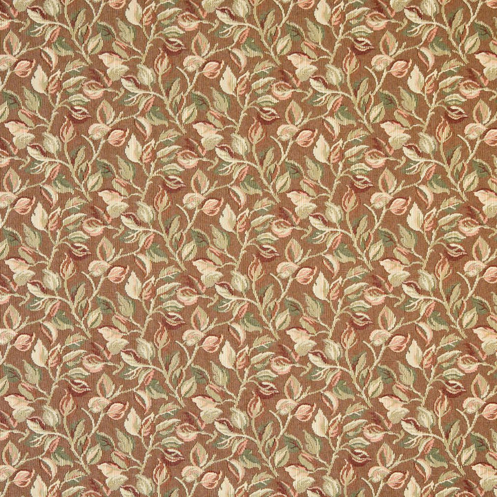 6911 Tarragon/Petal by Charlotte Fabric Glorious Gardens 70% Polyester, 30% Cotton Asia Exceeds 100,000 Wyzenbeek Rubs (Heavy Duty) Horizontal: 9.5" x Vertical: 7.0" 54 Inches - Fabric Carolina -