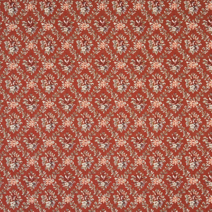 6915 Spice by Charlotte Fabric Glorious Gardens 70% Polyester, 30% Cotton Asia Exceeds 100,000 Wyzenbeek Rubs (Heavy Duty) Horizontal: 4.5" x Vertical: 4.5" 54 Inches - Fabric Carolina -