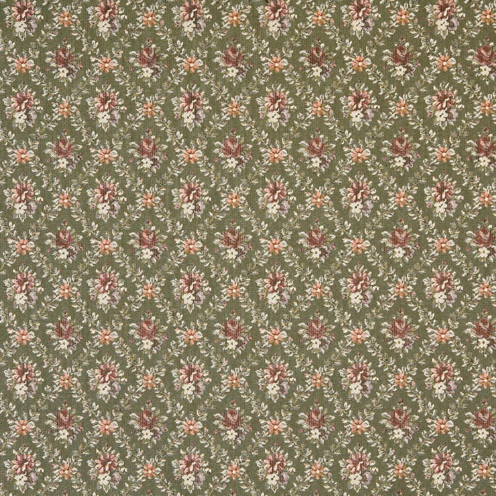 6918 Juniper by Charlotte Fabric Glorious Gardens 70% Polyester, 30% Cotton Asia Exceeds 100,000 Wyzenbeek Rubs (Heavy Duty) Horizontal: 4.5" x Vertical: 4.5" 54 Inches - Fabric Carolina -